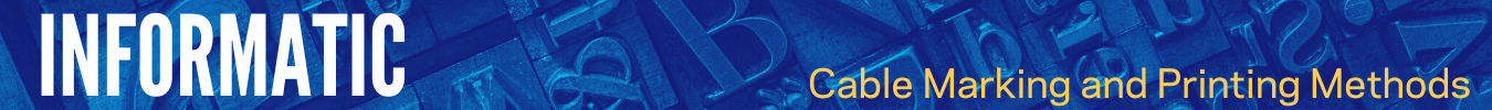 cable marking and printing methods