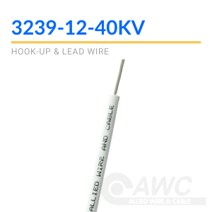 12" 20 AWG 105C 3239 30KV DC XLPE HIGH VOLTAGE JUDD HV cable