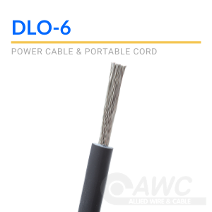 250' 10 AWG Diesel Locomotive Cable 2000V DLO Wire Black