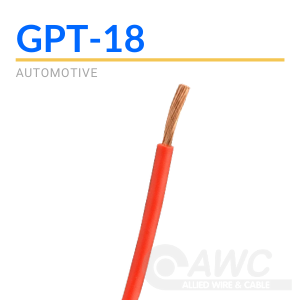 100 Length 18 AWG Red 0.0403 Diameter Arcor BF18-2 GPT-M Automotive Copper Wire 0.0403 Diameter 100' Length Pack of 1 Pack of 1