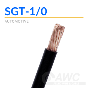 1/0 AWG WELDING CABLE WIRE SAE J1127 COPPER BATTERY SOLAR BLACK & RED 15' EACH 