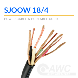200' SJOOW SJ Cord 10/4 300V Indoor/Outdoor Portable Power Cable 