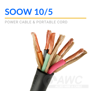 10/5 SOOW SO Cord 35 ft USA Portable Outdoor Indoor 600 V Flexible Wire cable 