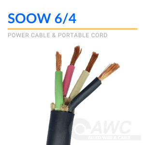 NEW 75' 6/4 SOOW SO SOO SOW BLACK RUBBER CORD EXTENSION WIRE/CABLE 