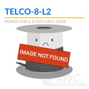 Southwire Telcoflex II #4awg Central Office Power Cable LSZH L2 Black /25ft 