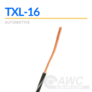 16 GAUGE WIRE WHITE W/BLUE STRIPE 50 FT PRIMARY AWG STRANDED COPPER POWER MTW 